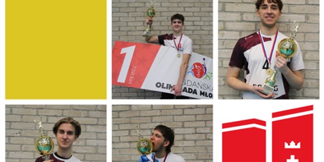 Powiększ grafikę: Drużyna siatkarska II LO z nagrodą za zdobycie I miejsca w Gdańskiej Olimpiadzie Młodzieży