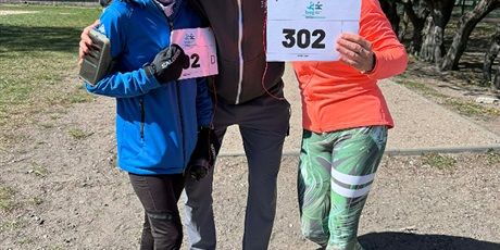 Powiększ grafikę: Uczestnicy biegu Erasmus+