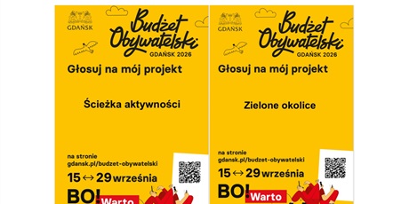 Powiększ grafikę: Plakat dotyczący Budżetu Obywatelskiego