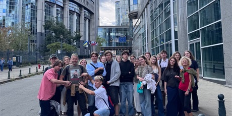 Klasa 4b na wycieczce do Amsterdamu i Brukseli