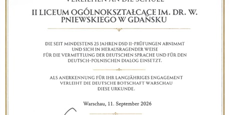 Spotkanie z Ambasadorem Niemiec