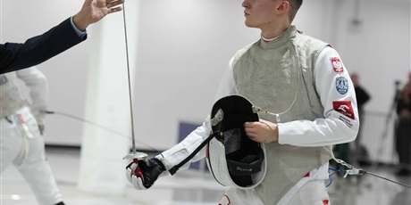 Powiększ grafikę: Aleksander Bąk podczas Mistrzostw Europy Kadetów