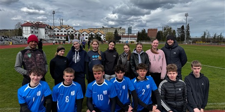 Zawody lekkoatletyczne.